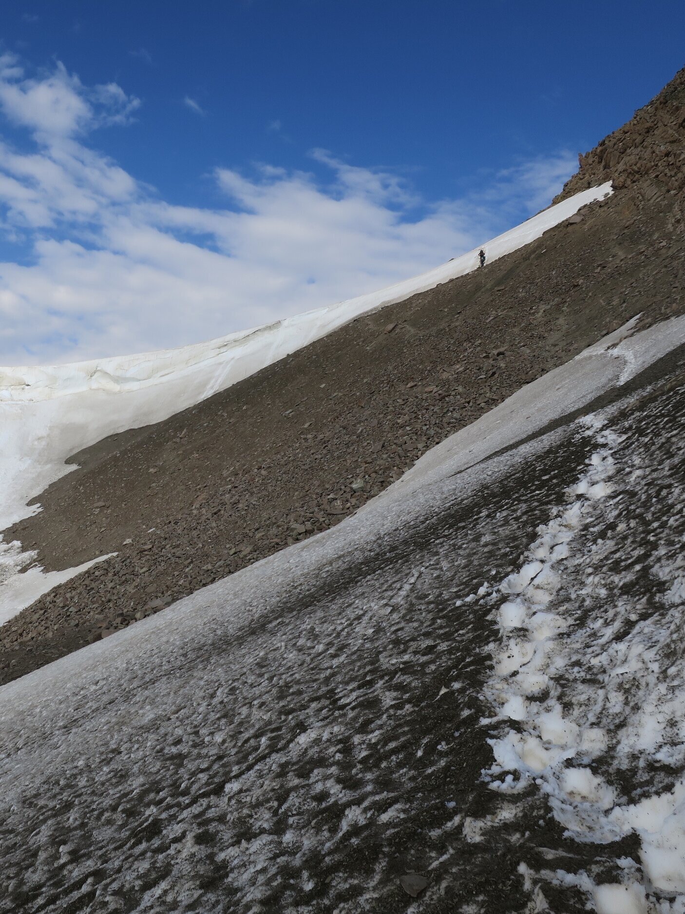 Heading towards the notch, Skyline Trail, Jasper National Park
