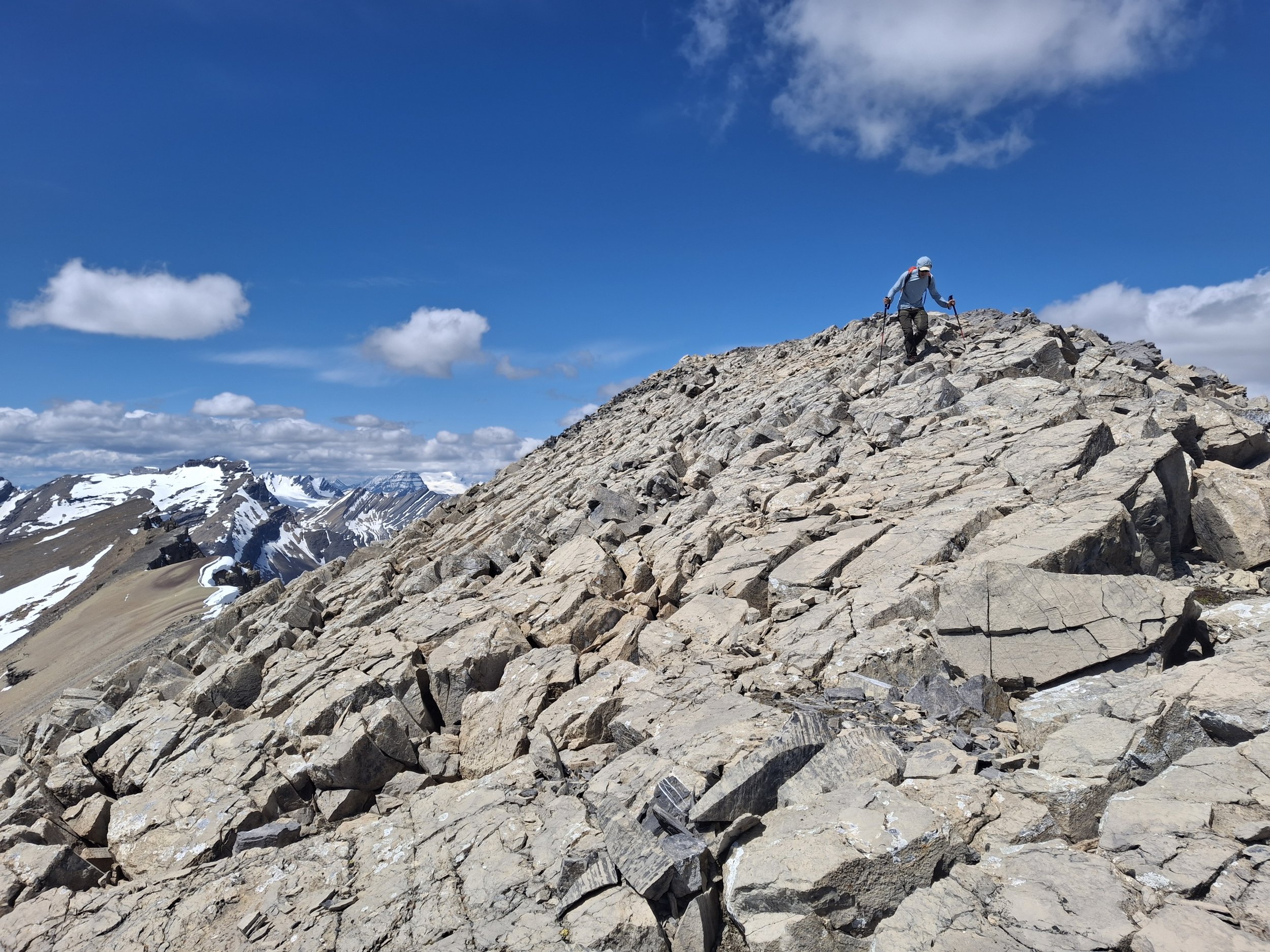Titkana peak above Snowbird pass