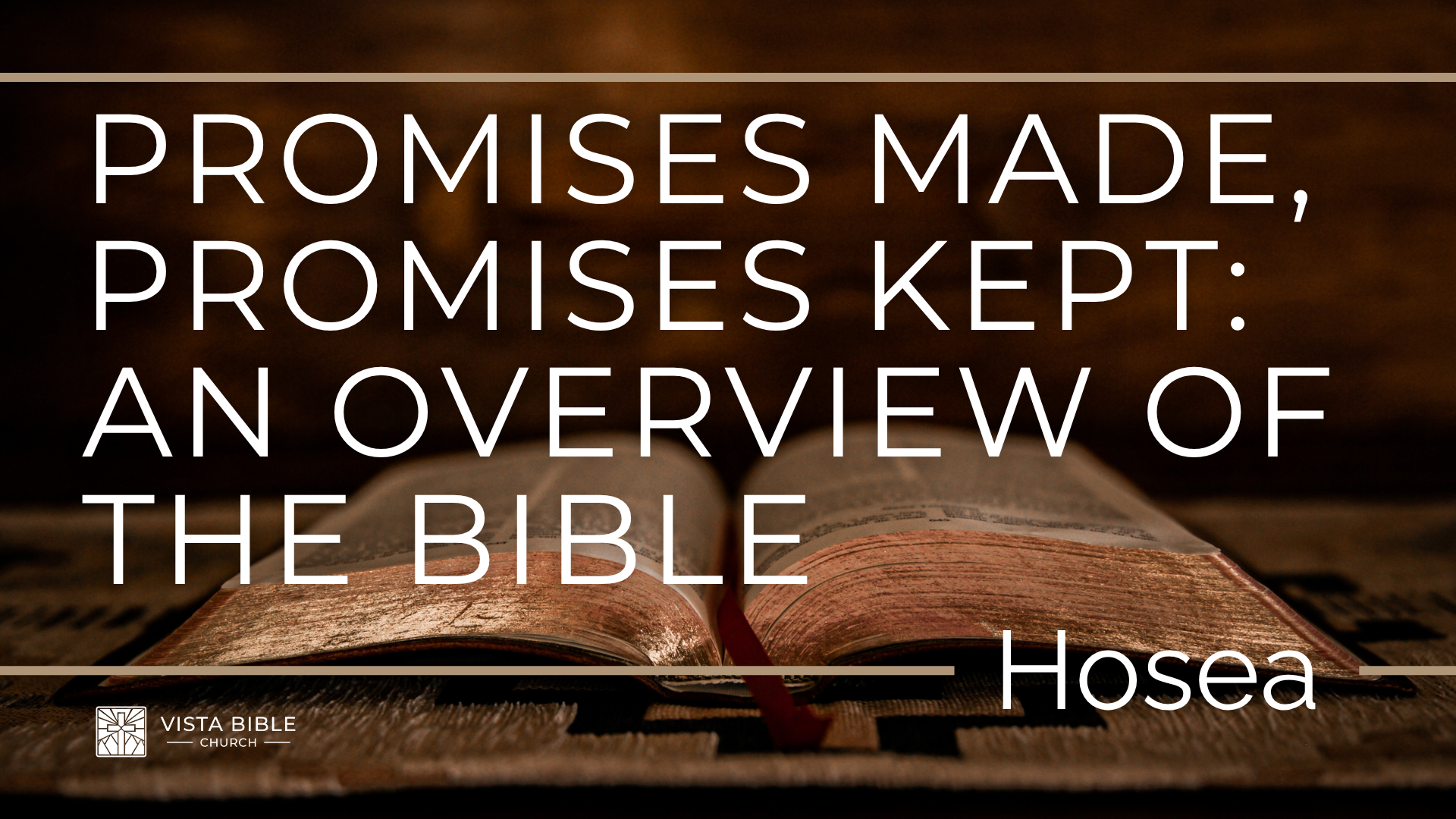 An Overview of Hosea