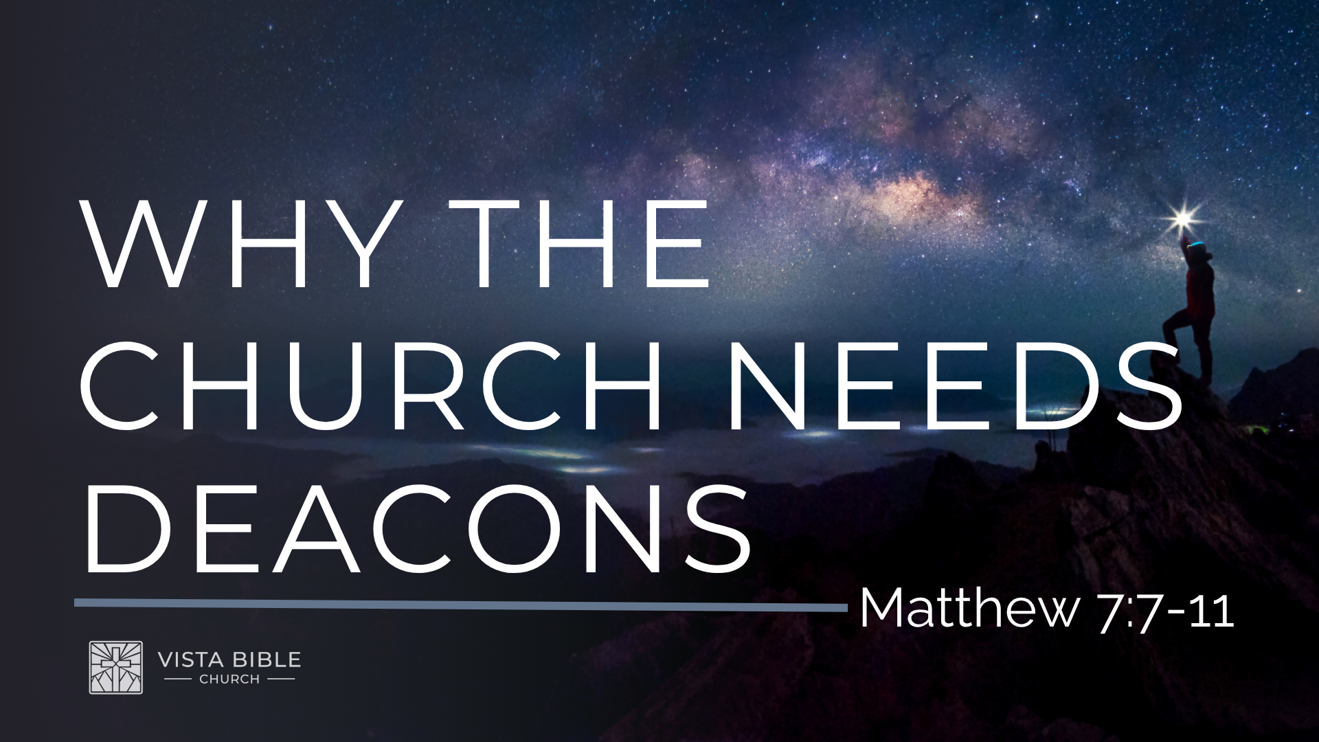 Why the Church Needs Deacons