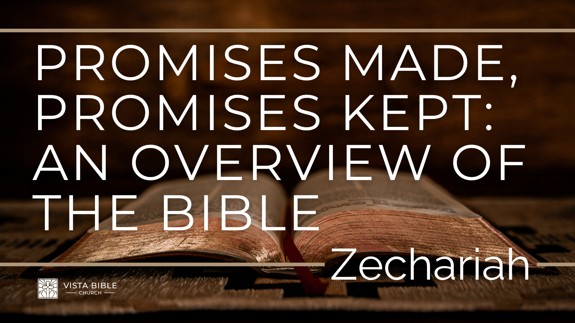 An Overview of Zechariah