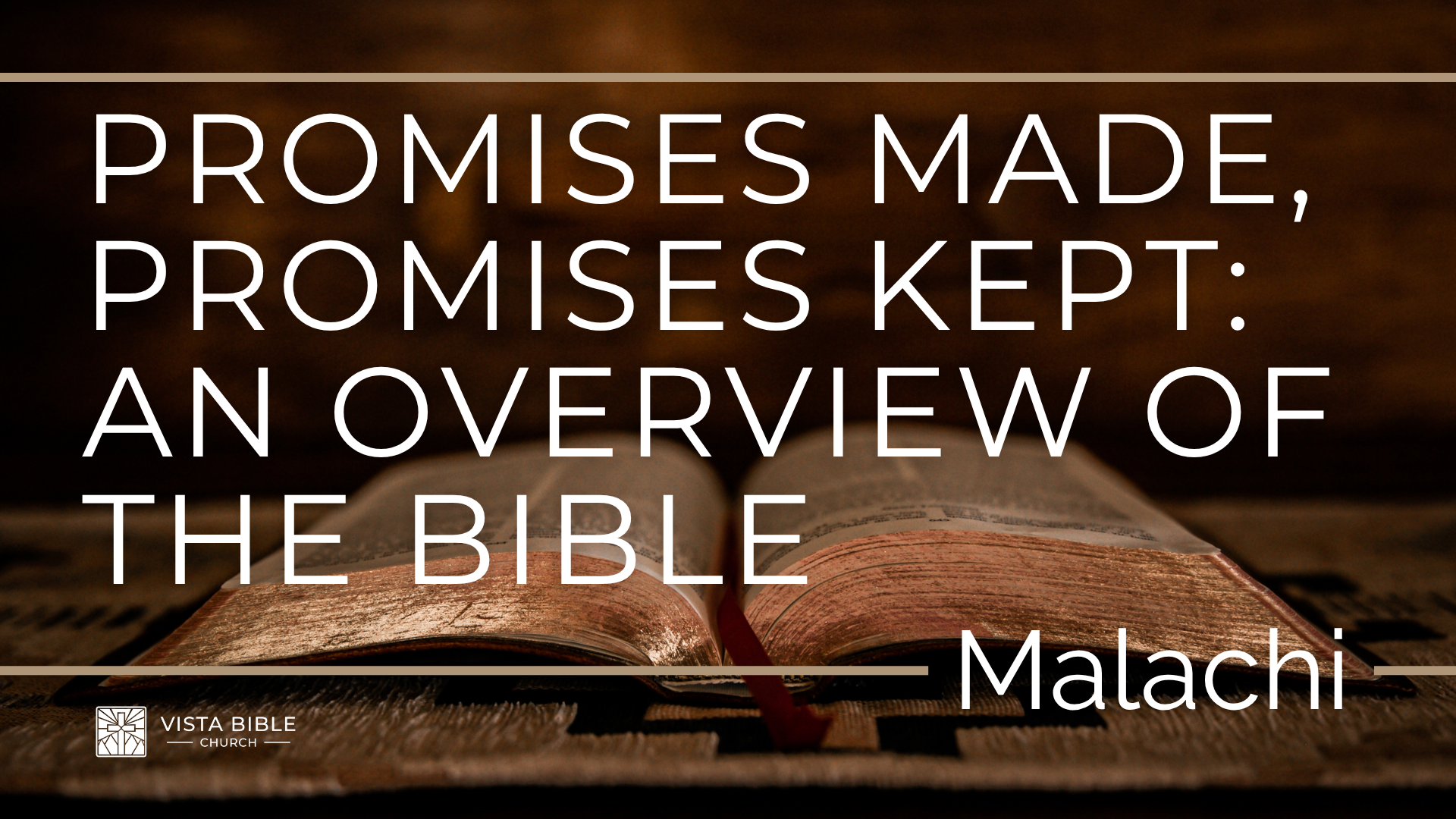 An Overview of Malachi