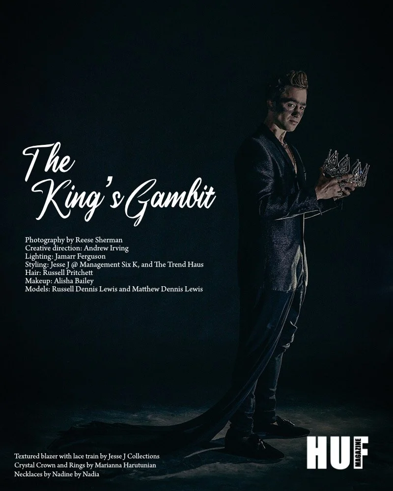 The Lewis Twins for Huf Magazine (Makeup Only)