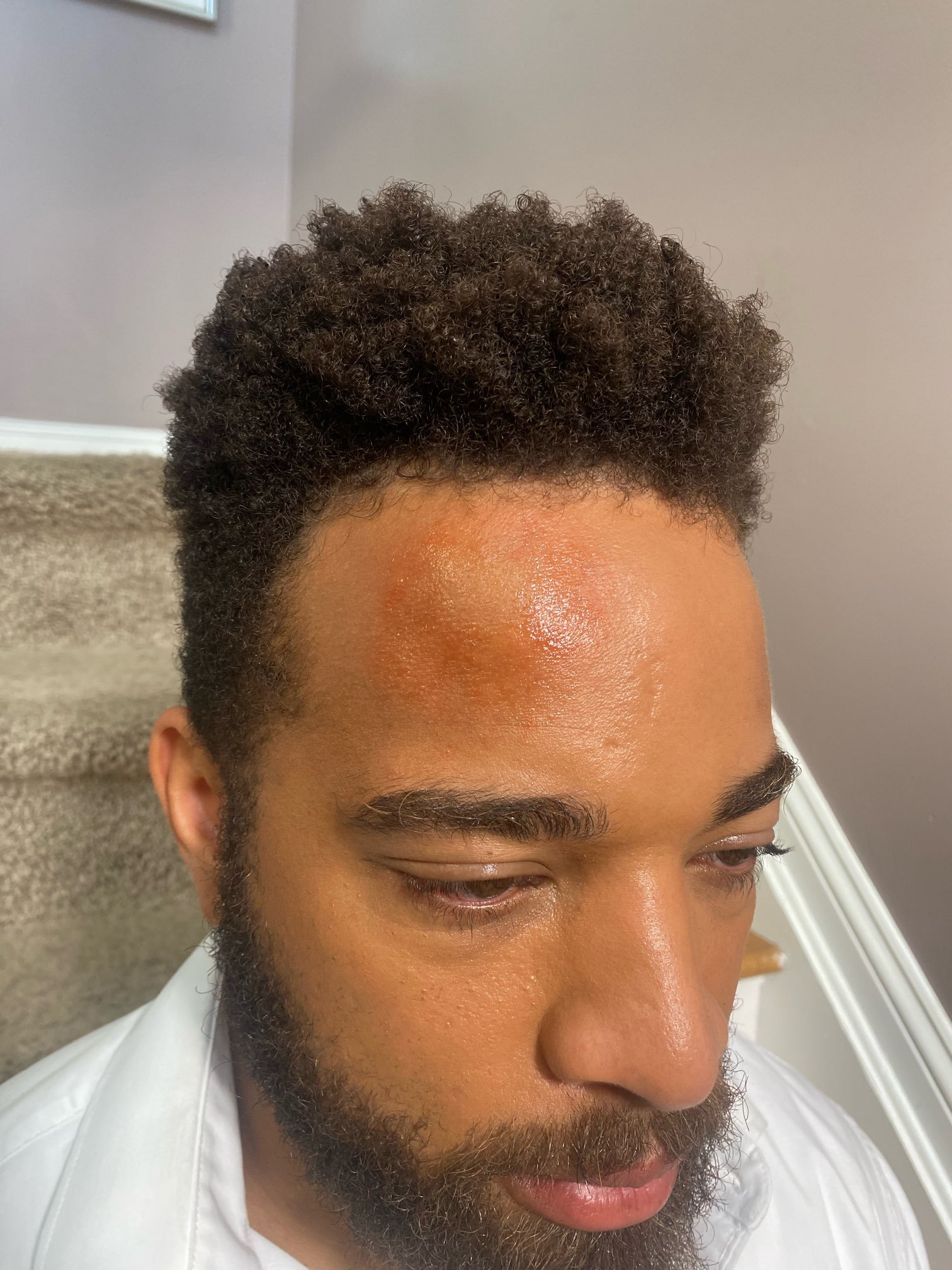 John Clarence Stewart in TO HAVE AND TO KILL (hit by frying pan - fresh)