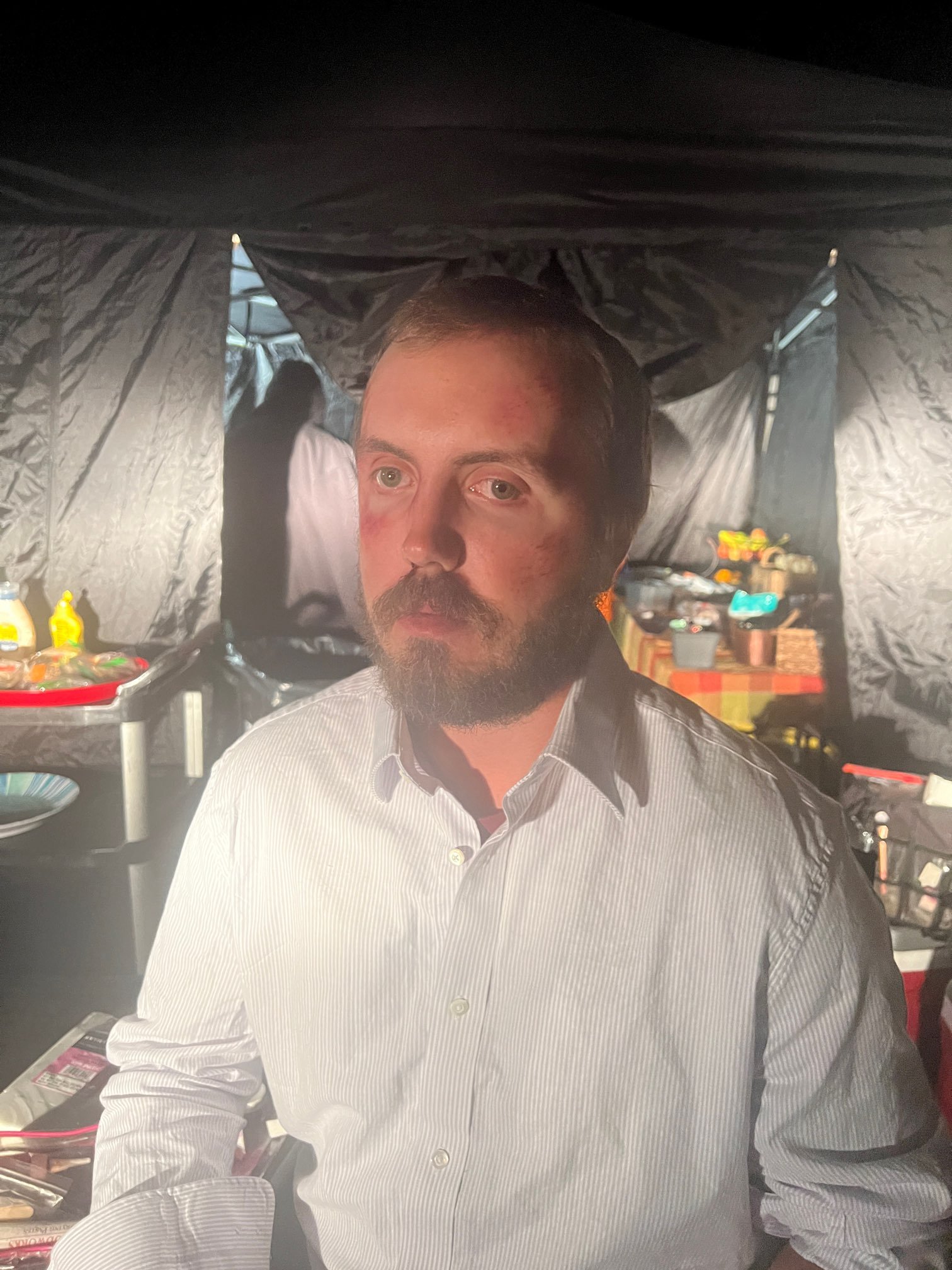 Punched in face (fresh)