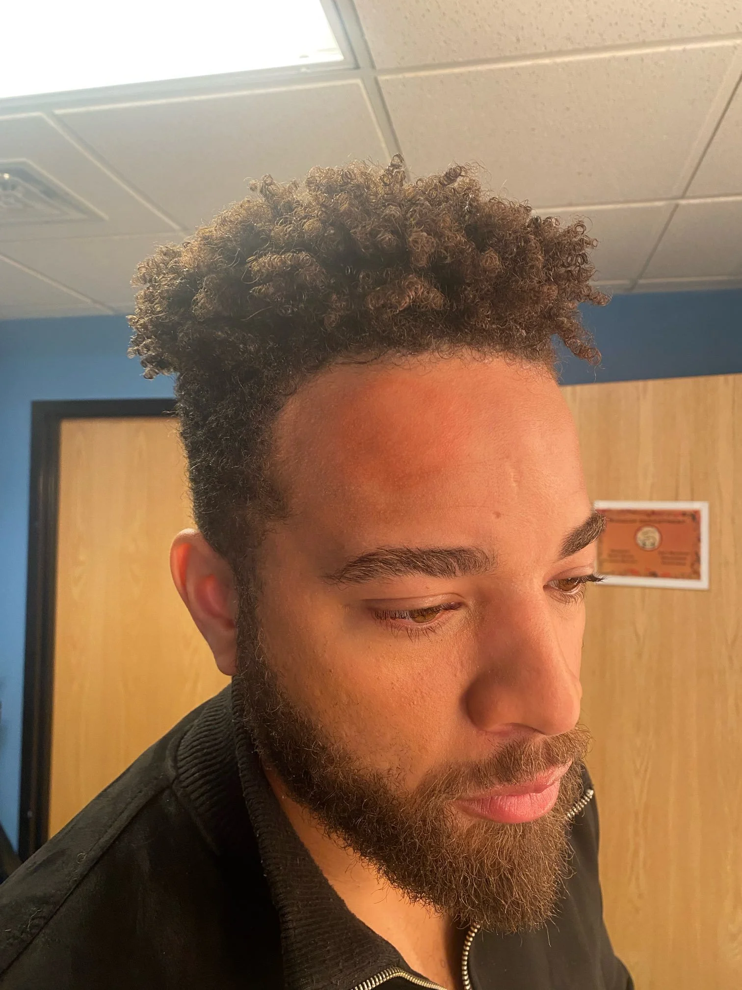 John Clarence Stewart in TO HAVE AND TO KILL (hit by frying pan - fresh)