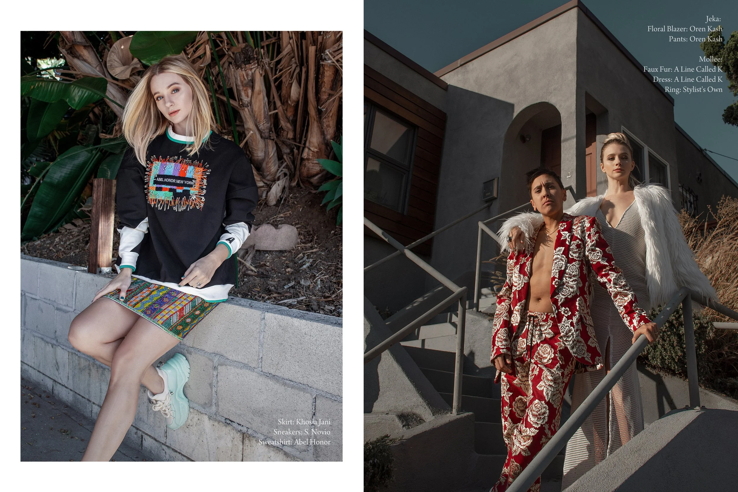 Mollee Gray & Jeka Jane for Jejune Magazine