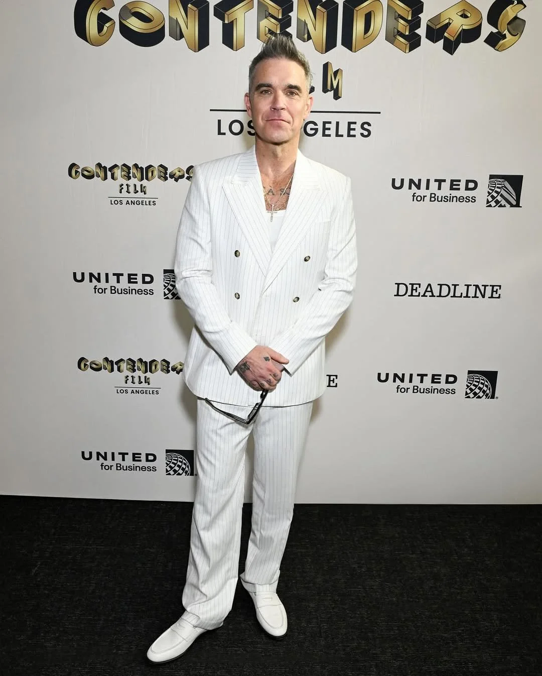  Robbie Williams  red carpet Governors Awards