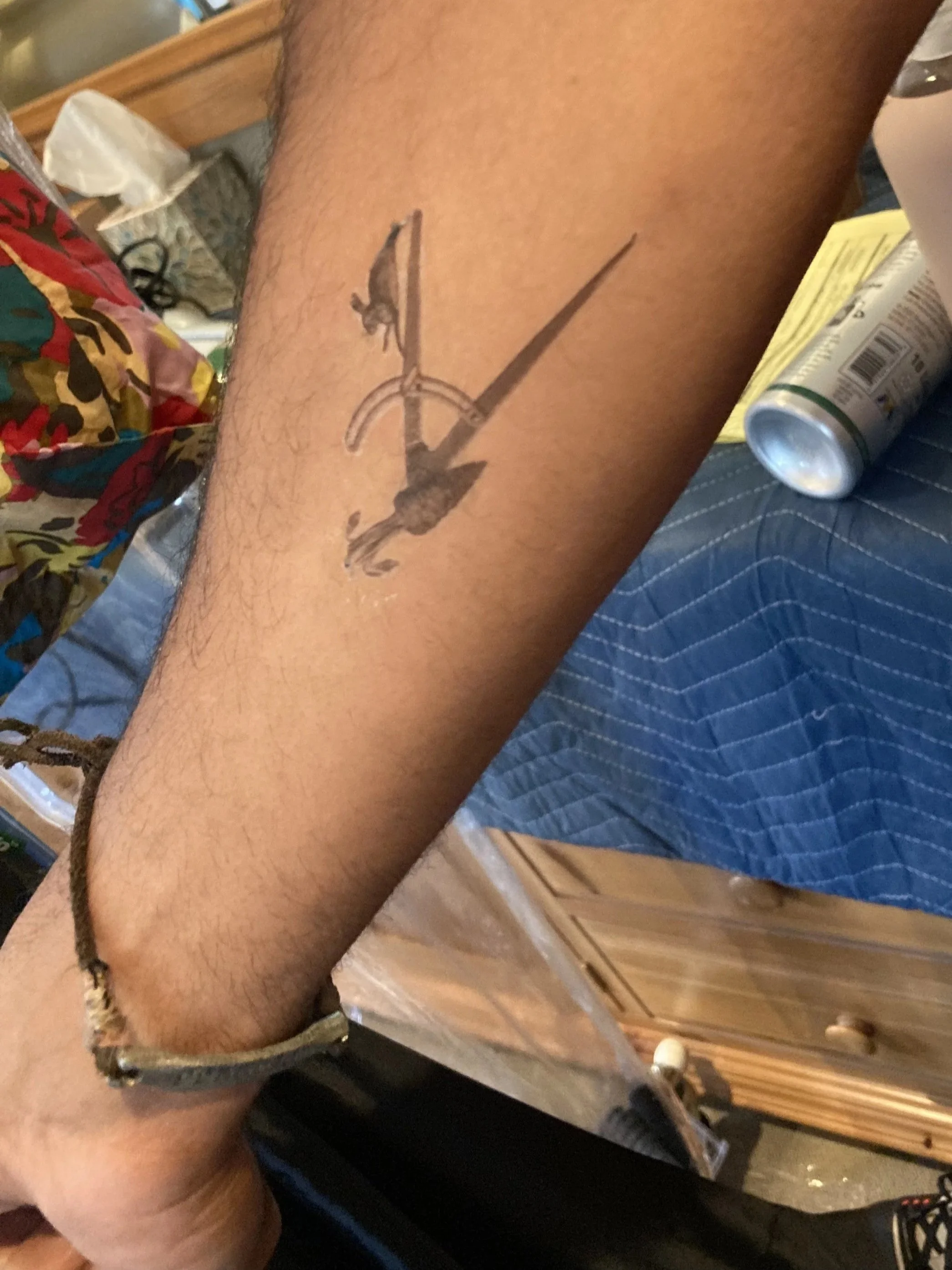 Tattoo on Daveed Digs in Couples Weekend