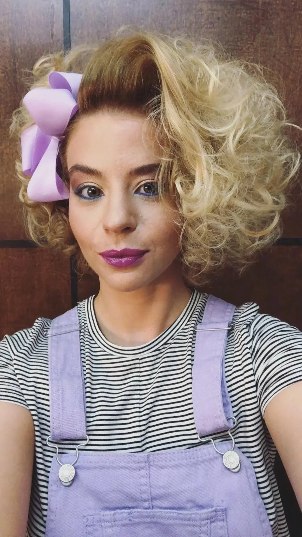 80,s style hair  and makeup for Parker Harrison –“Love Changes video