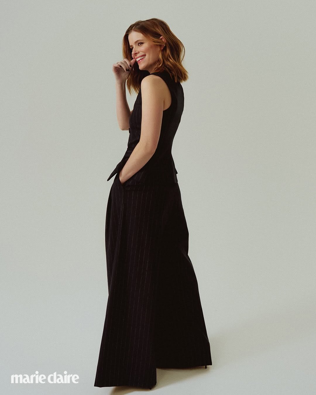 Kate Mara for Marie Claire Magazine (Personal Makeup Artist to Kate Mara