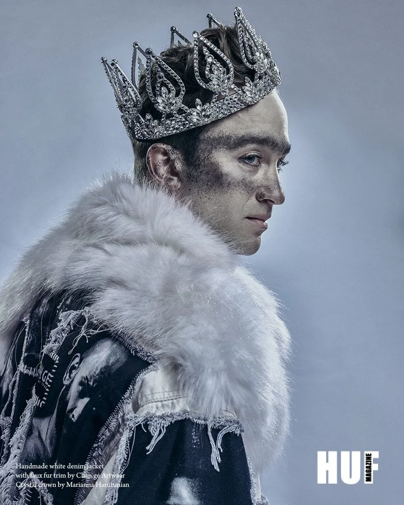 The Lewis Twins for Huf Magazine (Makeup Only)