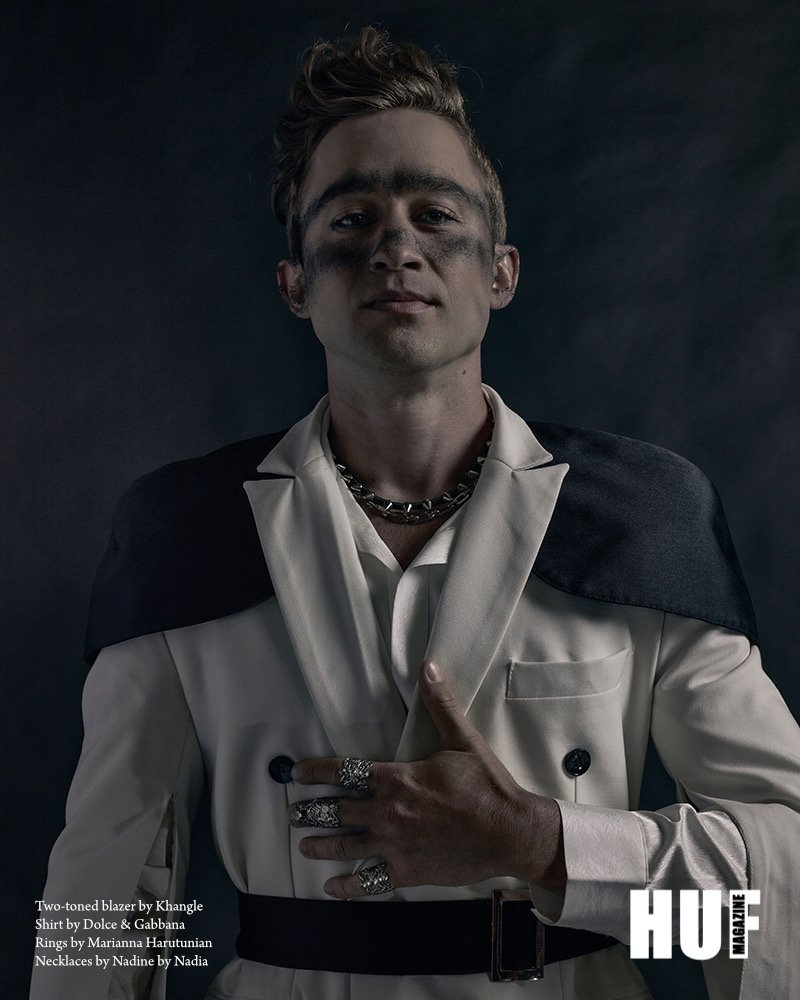 The Lewis Twins for Huf Magazine (Makeup Only)