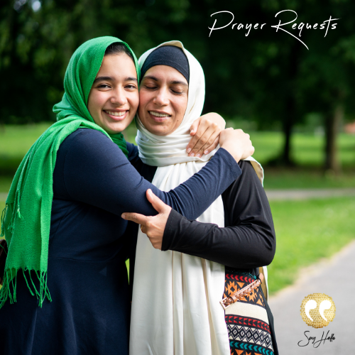 Prayer Requests for the Week of July 25