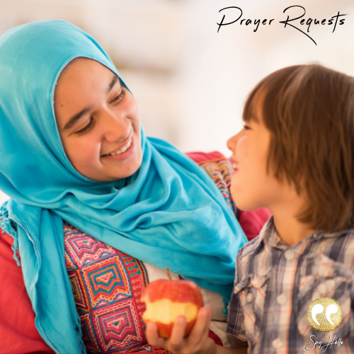 Prayer Requests for the Week of May 8