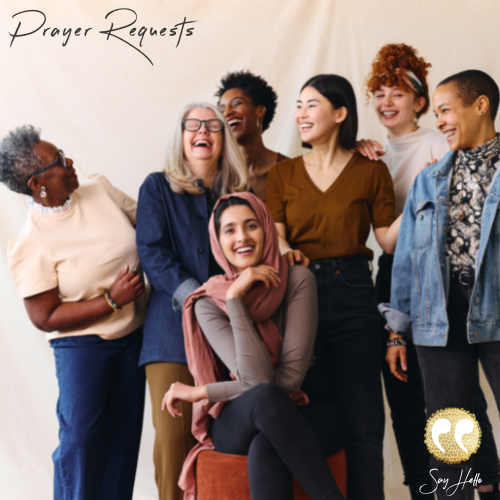 Prayer Requests for the Week of November 20