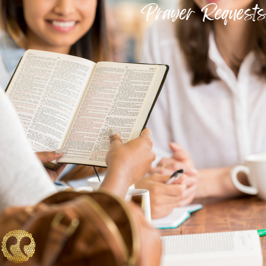 Prayer Requests for the Week of December 3