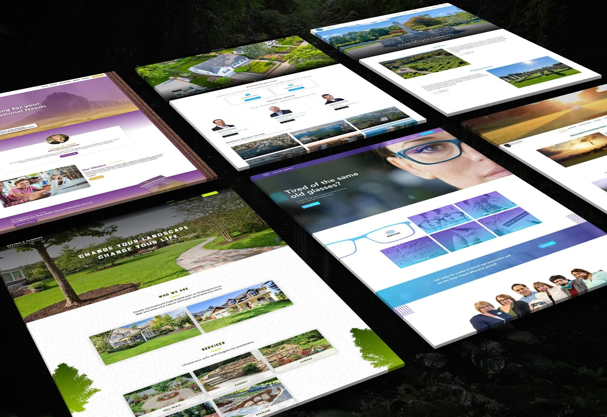 Website and Graphic Design service example photo