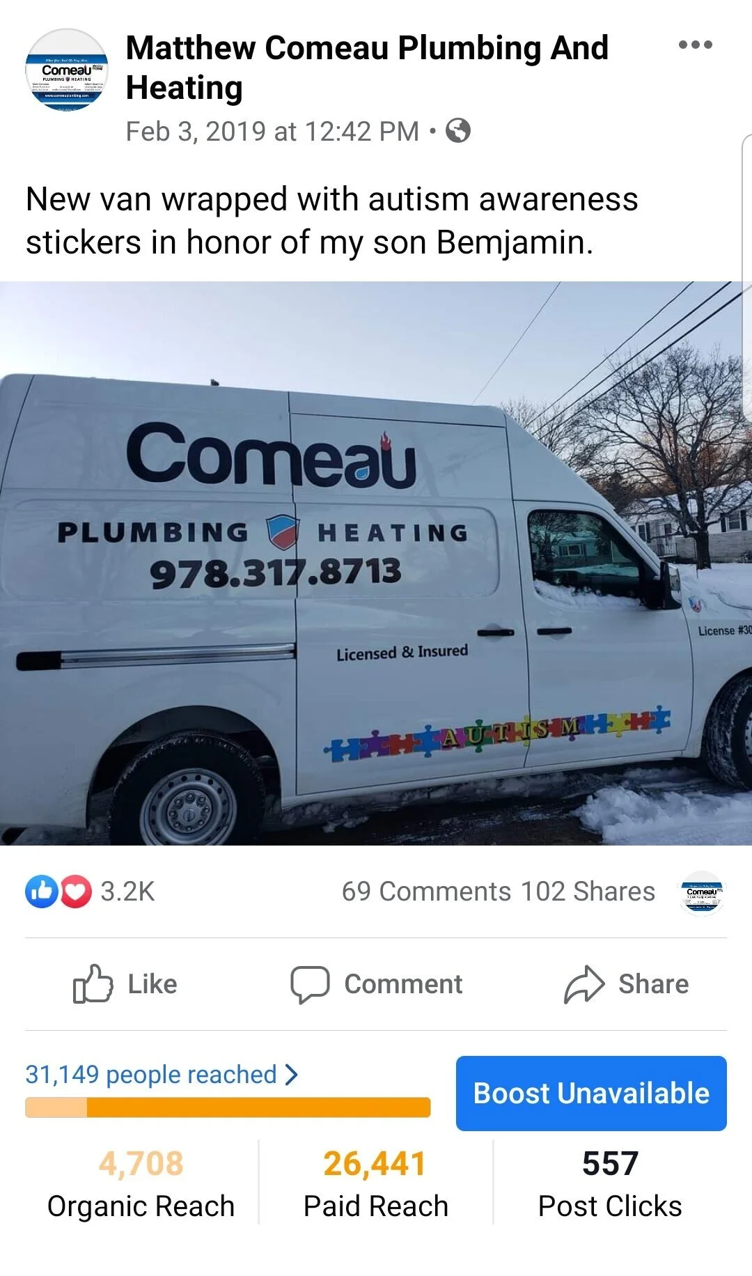 Comeau Plumbing and Heating