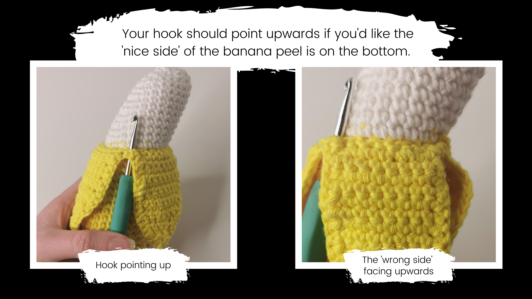 Crochet Curve for an Amigurumi Banana — Cilla Crochets