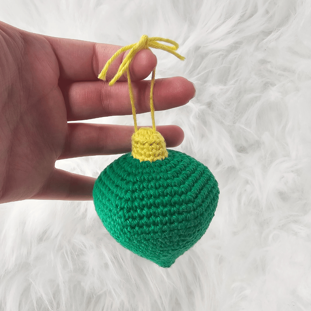 Lantern Shape Bauble Free Crochet Pattern — Cilla Crochets