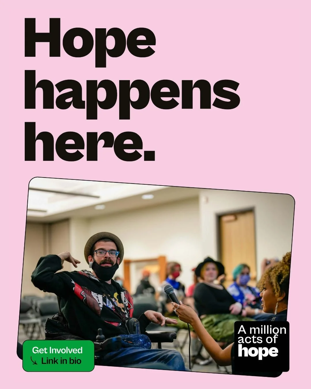 What keeps people going when the work is hard?

At our recent forum, we asked people with refugee and migrant backgrounds, and those who work beside them, to write their acts of hope on our Wall of Hope. The notes that came back were honest, defiant,