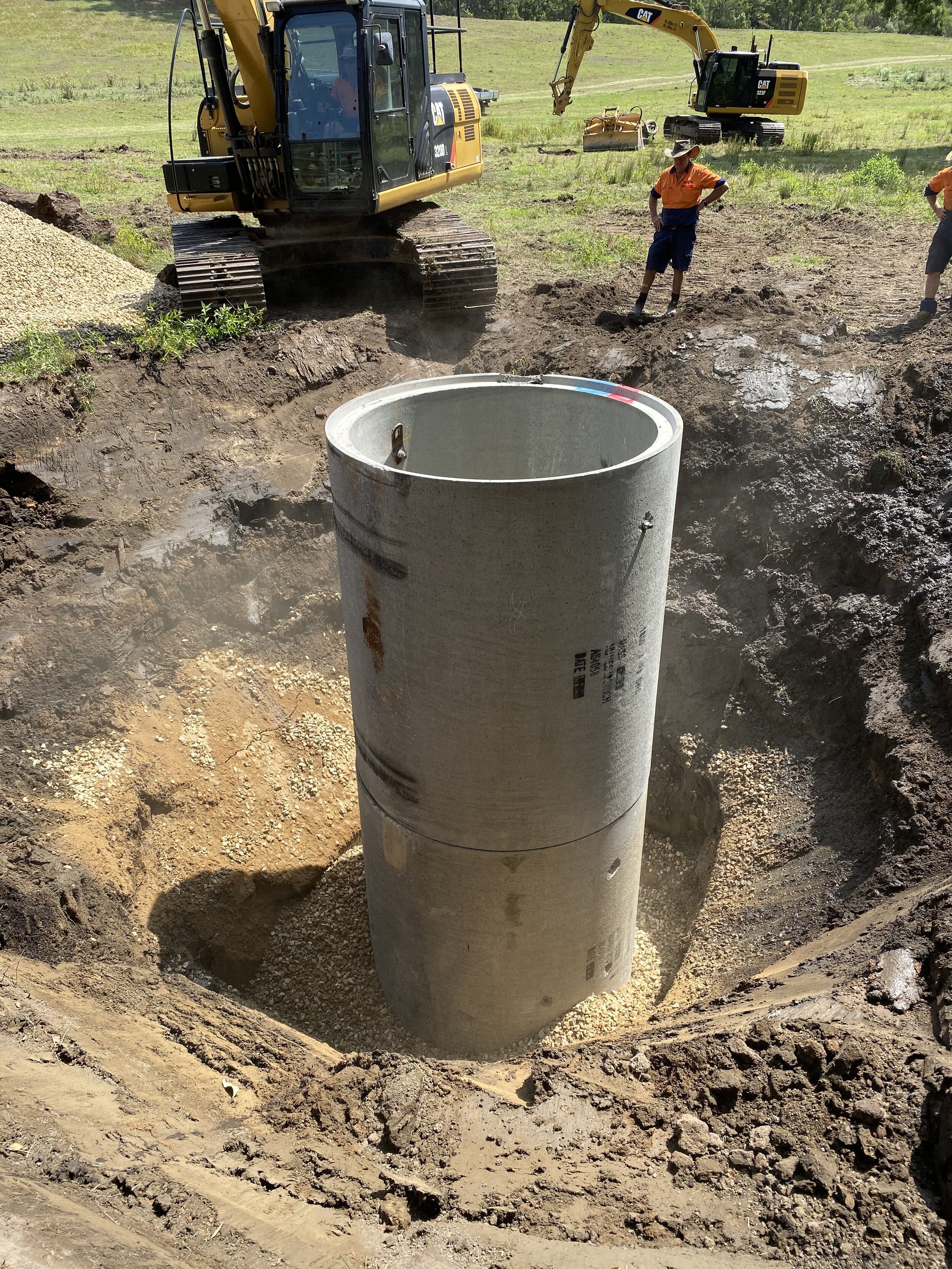 Precast sewer manhole install 2.jpg