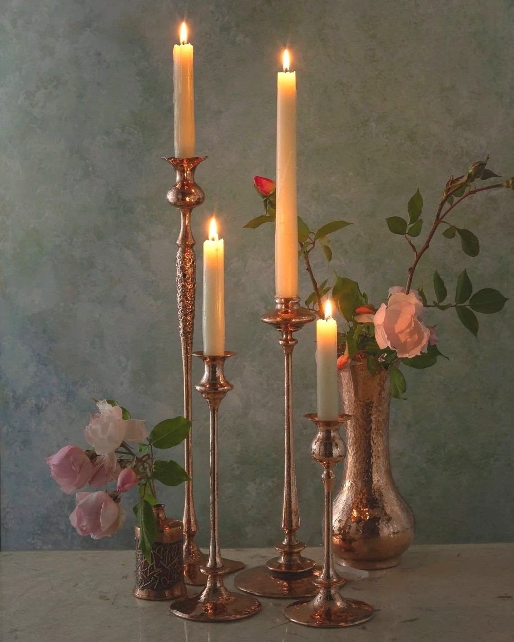 hessel-studios-copper-candleholders-grouping.jpg