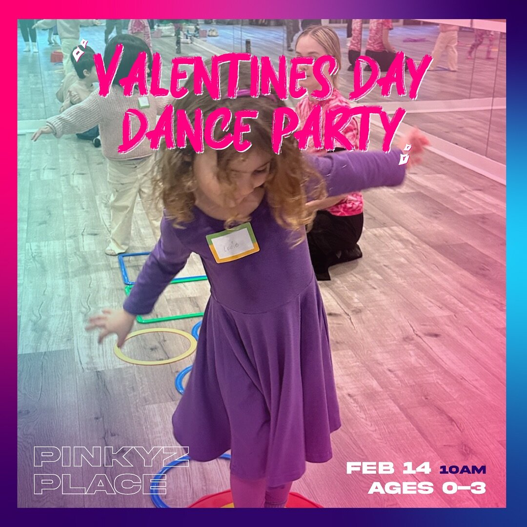 BROOKLYN KIDS &amp; CARETAKERS&hearts;️🩷&hearts;️🩷

Come dance &amp; sing with us @pinkyzplace on valentines day at 10am!

Special v. day surprises for all our HYPE valentines &amp; a raffle to win our fav kids book about LOVE!
 💌 &hearts;️💋🎈💞❣