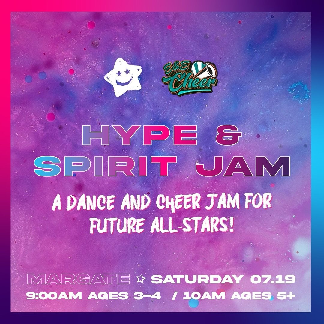 π A Dance & Cheer Jam for Future All-Stars! π
Looking for something fun, active, and confidence-building for your kids this summer? Join Hype Dance Community and E&E Cheer for a Dance & Cheer Jam for Future All-Stars – a unique po