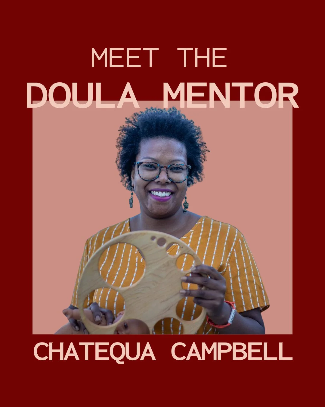 Get to know Doula Mentor @camsdoulacare! 😍⁠
⁠
&quot;I believe in meeting people exactly where they are, offering individualized care, and creating space for calm, joy, and groundedness throughout the birthing and postpartum experience.&quot;⁠
⁠
Othe