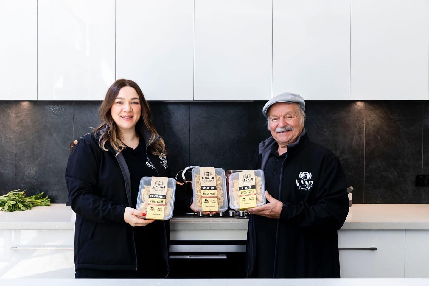 Our new fresh pasta range is definitely a popular choice for Nonno and myself! This has been in the works for a while, a true bronze extruded pasta that speaks for itself. Using the highest quality semolina that is sustainably produced &amp; Australi