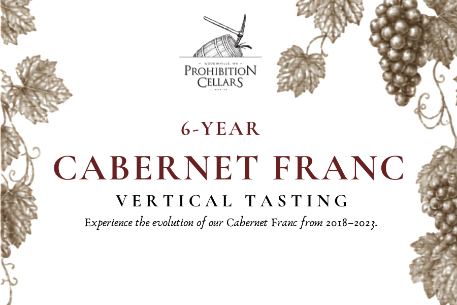 A Rare Cabernet Franc Library Tasting (woodinville)