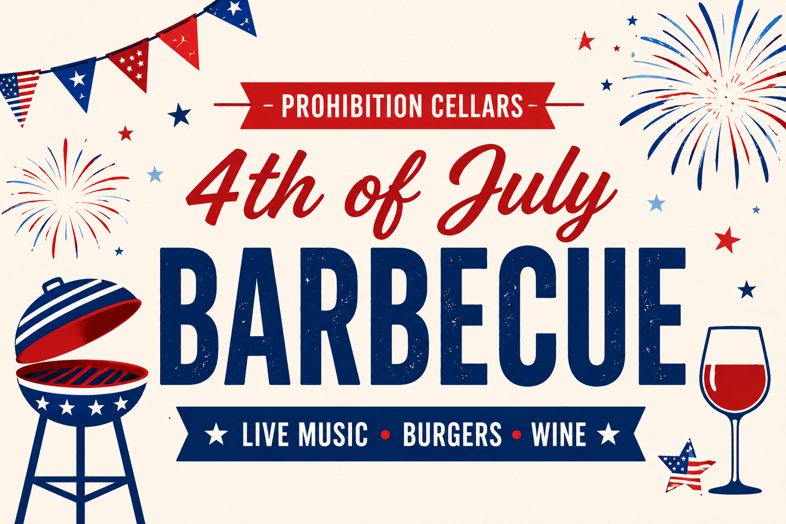 4th of July bbq with The Bale Jumpers