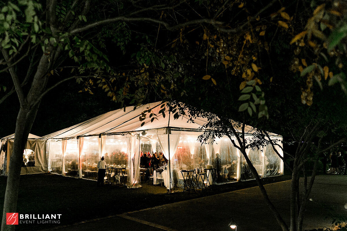 Brilliant Event Lighting — Tent Lighting for Weddings