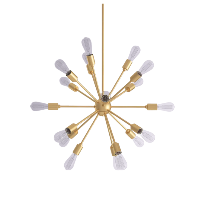 Sputnik Chandelier - Gold