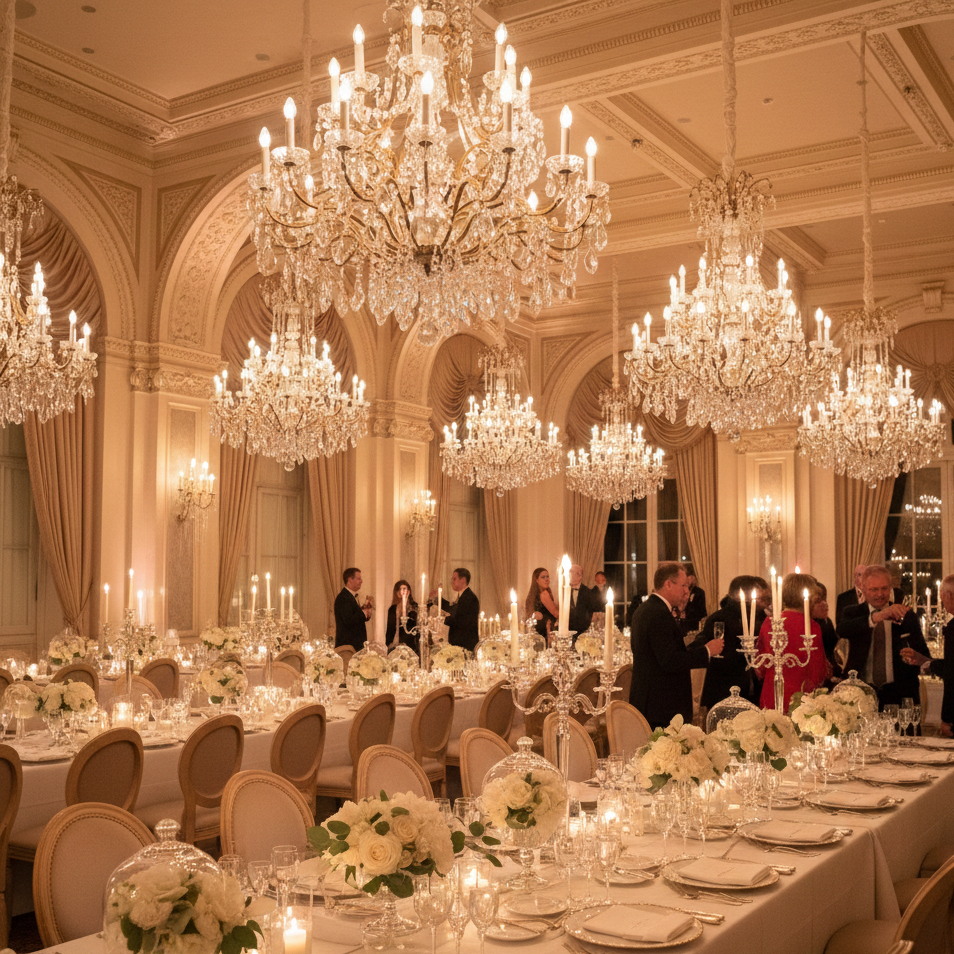 Chandelier Rentals for Weddings and Events: San Diego's Premier Lighting Decor