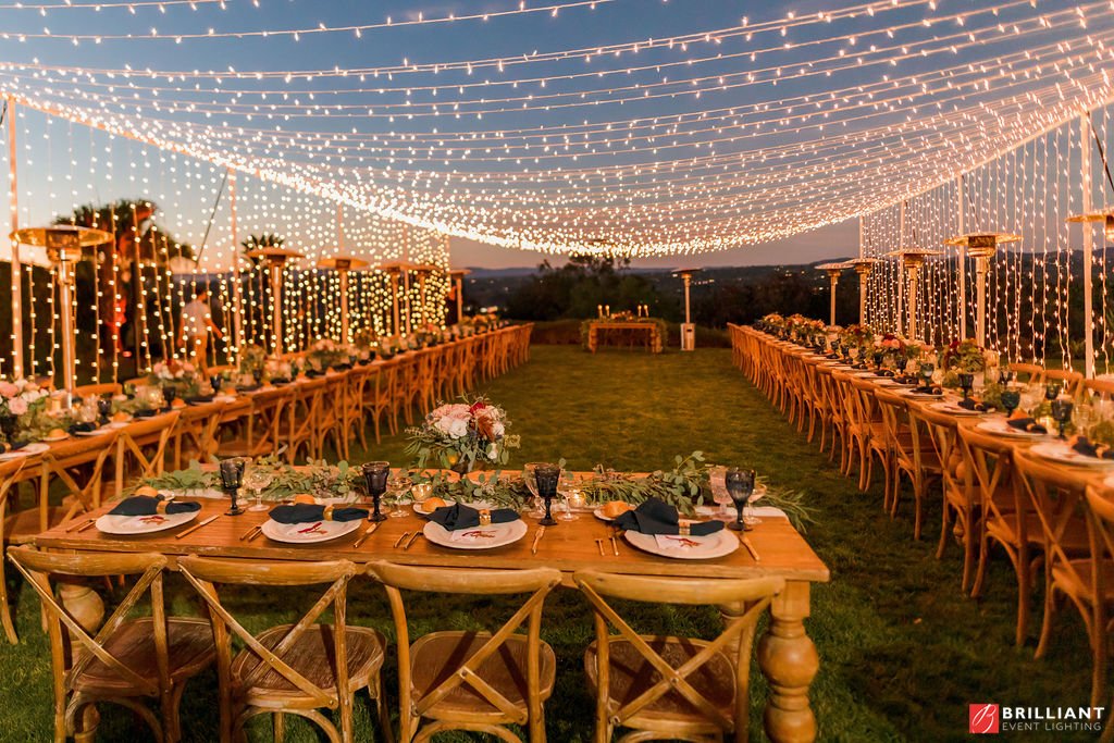 Brilliant Event Lighting — Tent Lighting for Weddings