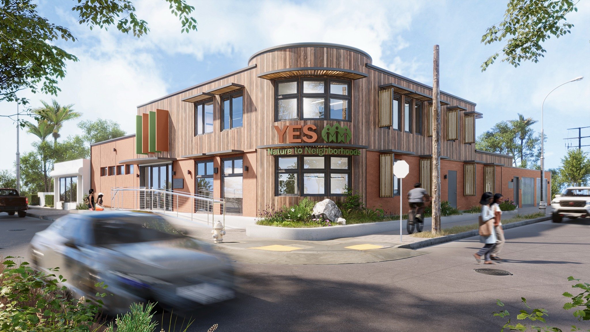 The good news is out that big changes are coming!

We are so excited to officially announce our plans to construct a brand new community center at our 3029 Macdonald Avenue home. When the opportunity presented itself in 2021 for YES to purchase our o