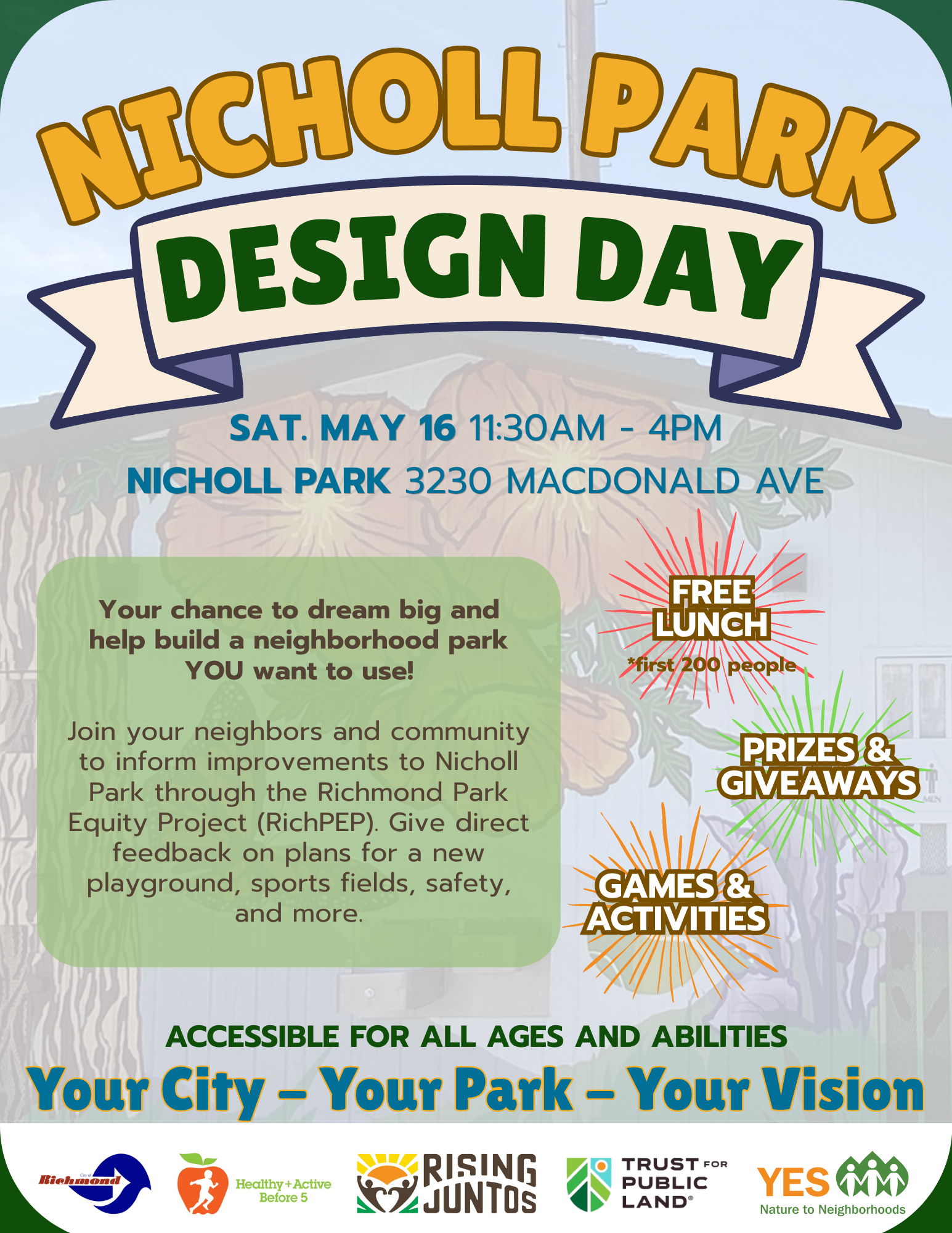 Nicholl Park Design Day