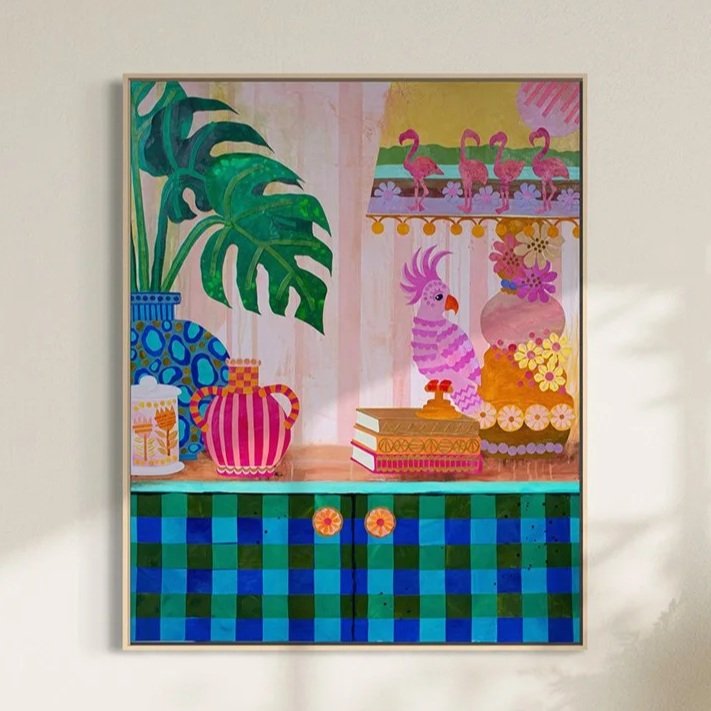 “Because It Makes Me Smile” Original Still Life by Sandra Gale