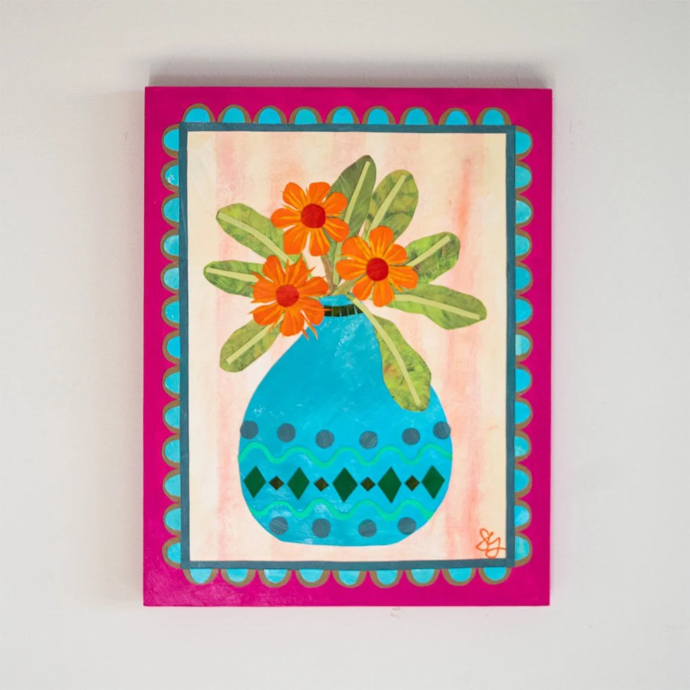 "Here for the Fun" Original Artwork by Sandra Gale
