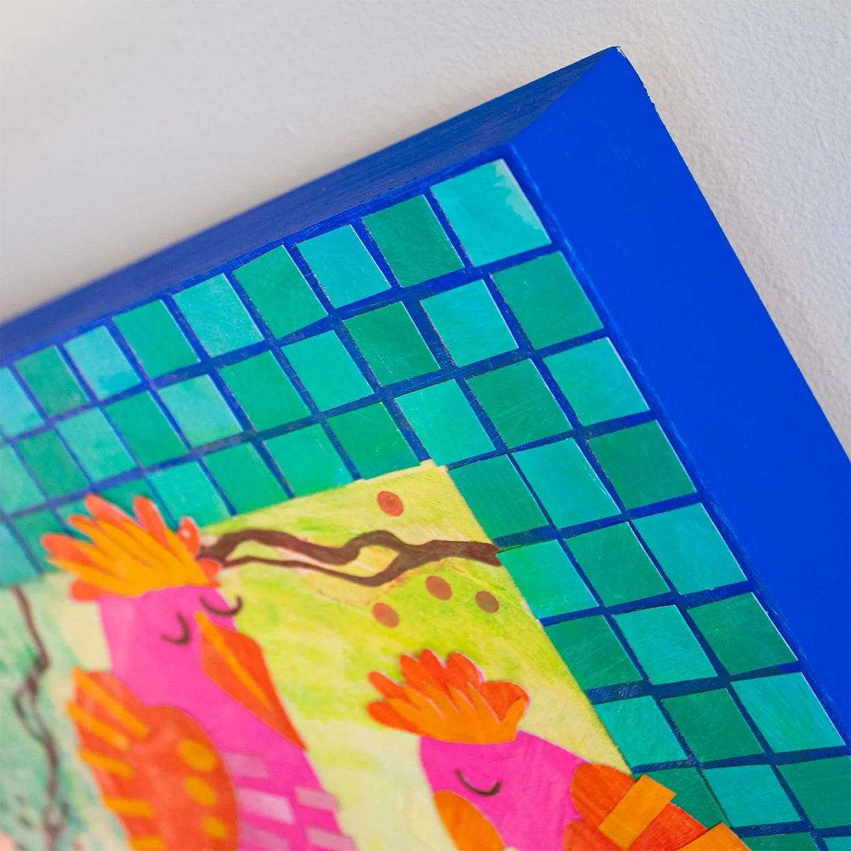 SG068 This is Home pink parrots mosaic edge detail.jpg
