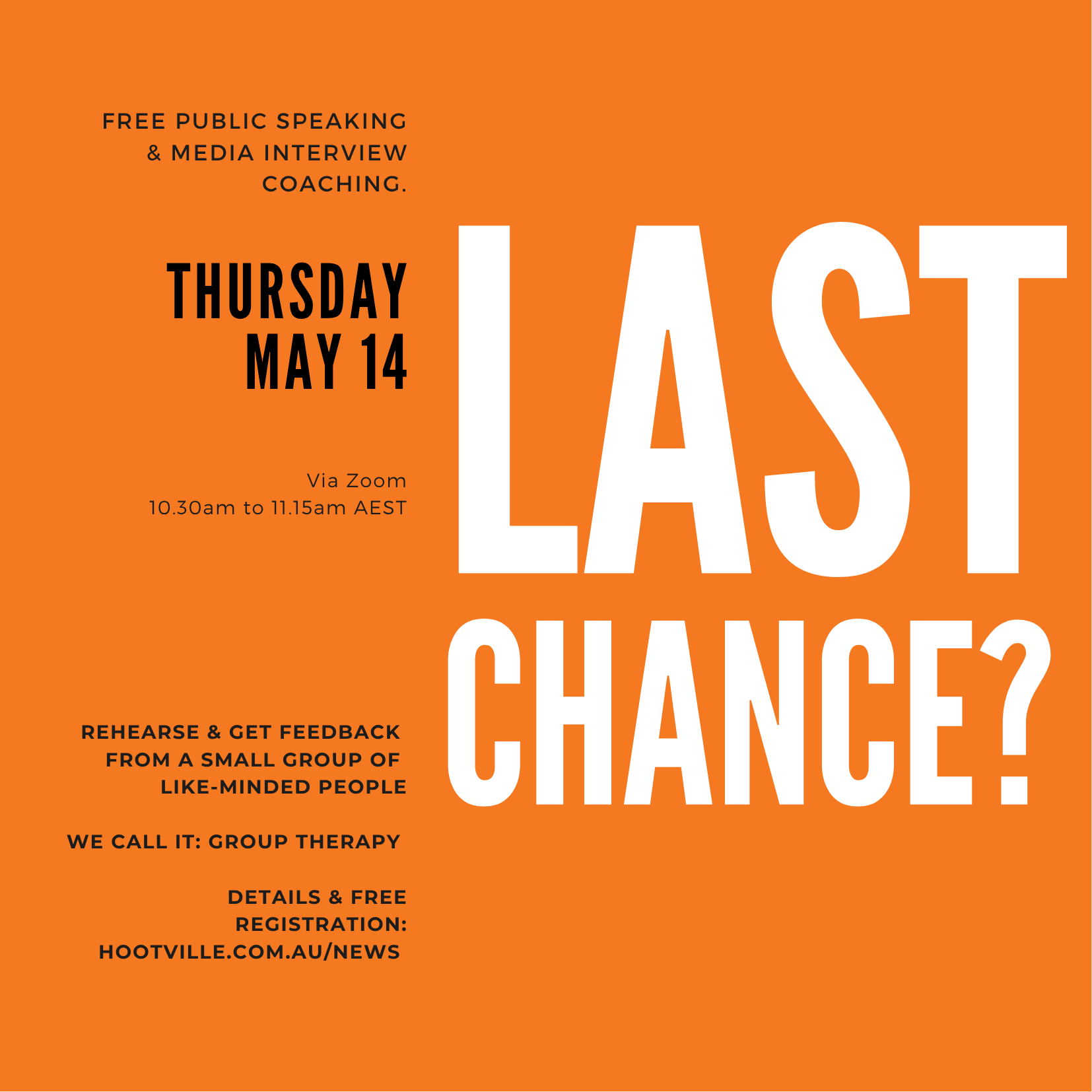 Group Therapy #10: May 14, 2026