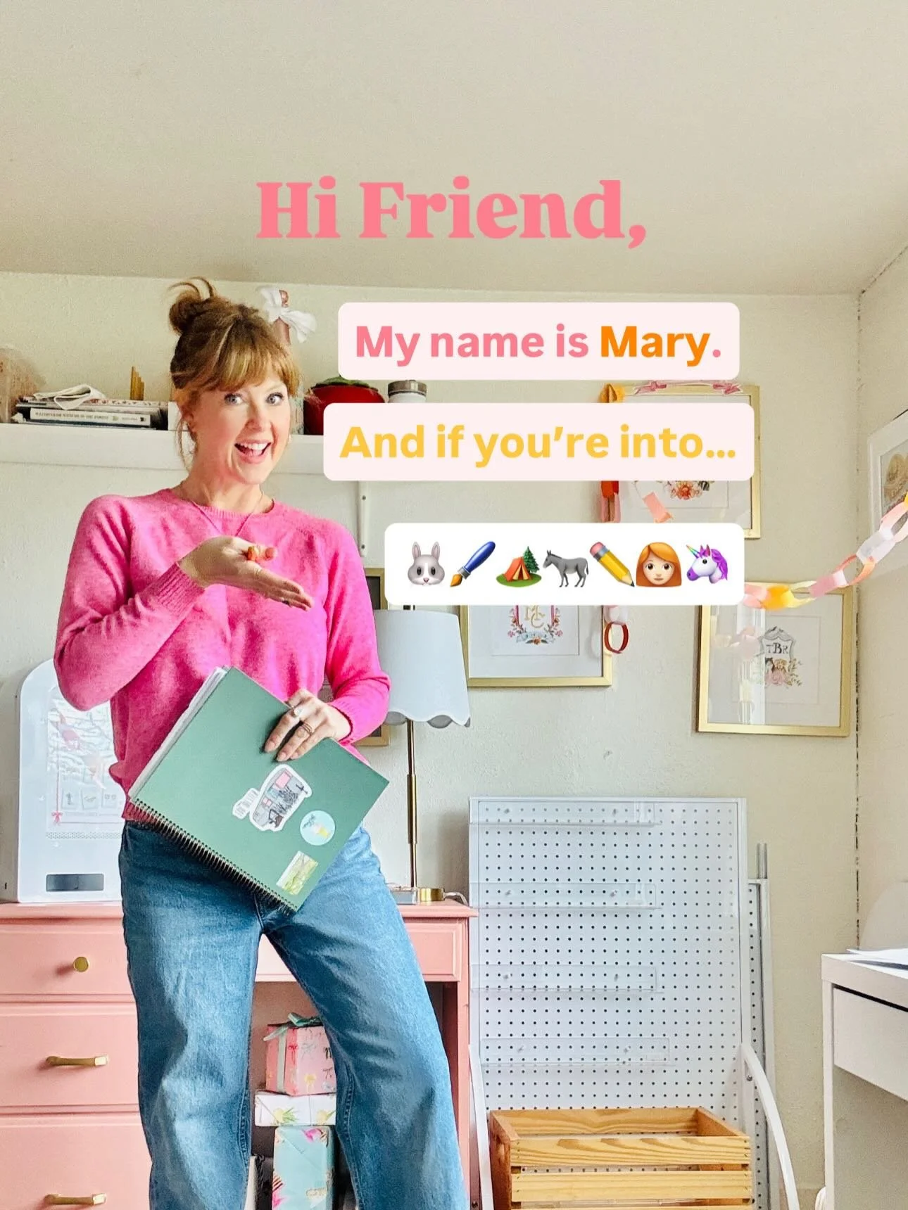 Hiya + welcome! 💛 Take off your shoes, relax, and I&rsquo;ll bring you a cup of tea. 
I&rsquo;m happy you&rsquo;re here! 
 
So if you fancy:
🖌️ watercolor illustrations + painting 

💌 adorable stationery + paper goods

🫏 + 🐴 cuteness overload

?