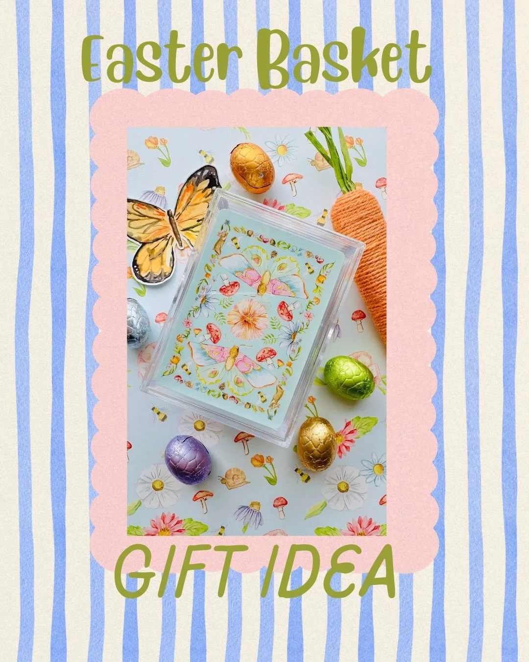 Pretty playing cards are in the shop! 🦋
marygoldtales.com 

Cheerful Blue or Goldy Yellow? Or both!

A magical 52 card deck of playing cards for the nature loving enthusiasts! 🍄

Created from my hand-painted watercolor illustrations with washes of 