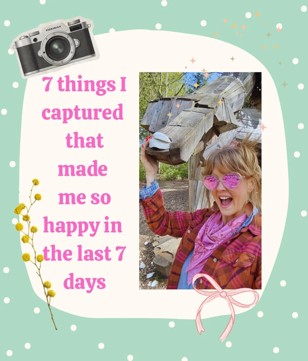 Joy can be sparked everywhere ✨ 7 moments that made me smile :) &amp; I hope you do too 💛

🎄I know, I know. We&rsquo;re just starting to thawing out and I&rsquo;m thinking about the holidays (that&rsquo;s the biz though). Getting print samples for 