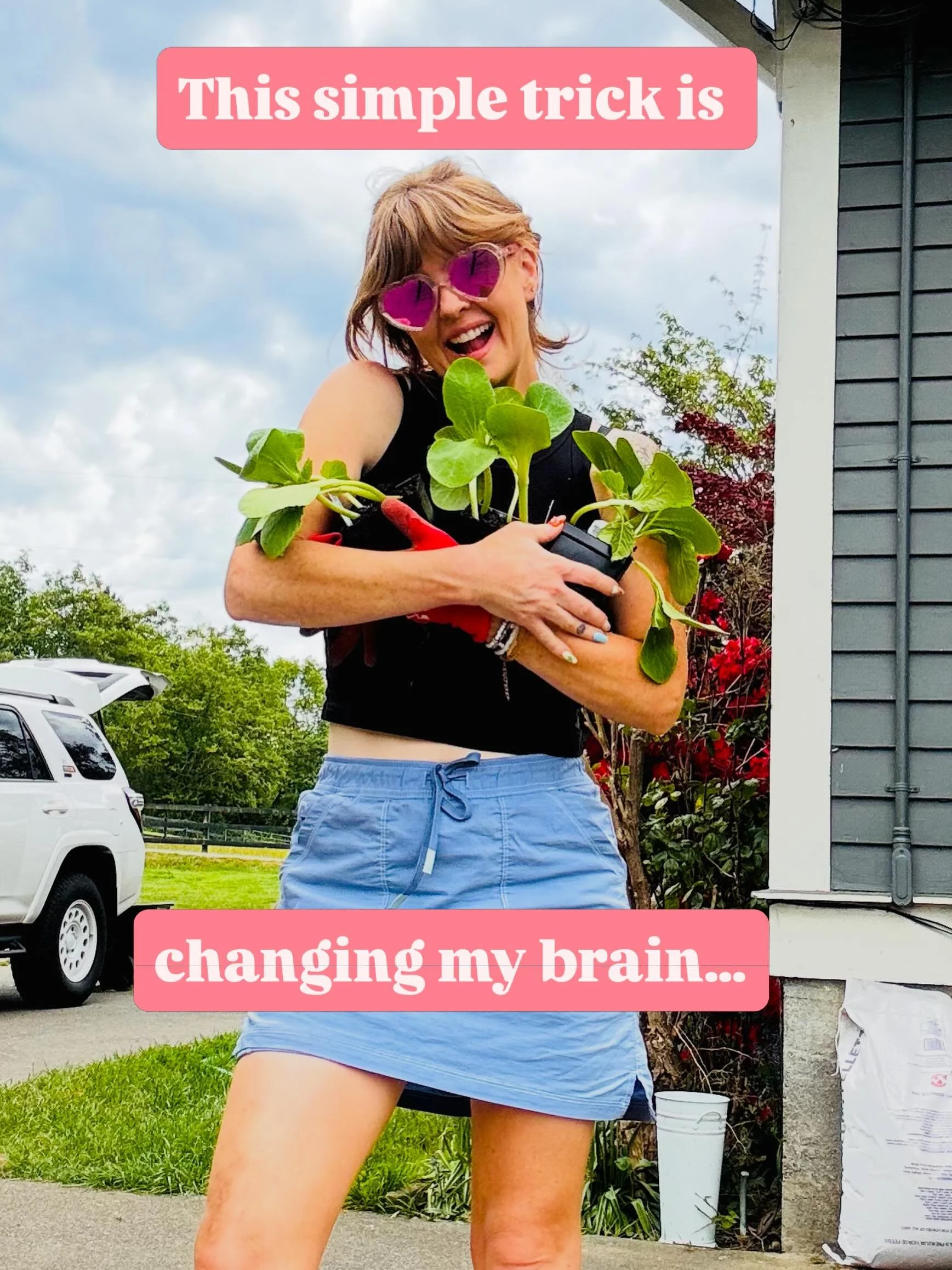 🧠 Our brains are funny&hellip;let&rsquo;s use em for good ✨

As an anxious person who&rsquo;s always waiting for the other shoe to drop, or someone to leave or the sky to start falling&hellip;

These little reframe moments have really helped soften 