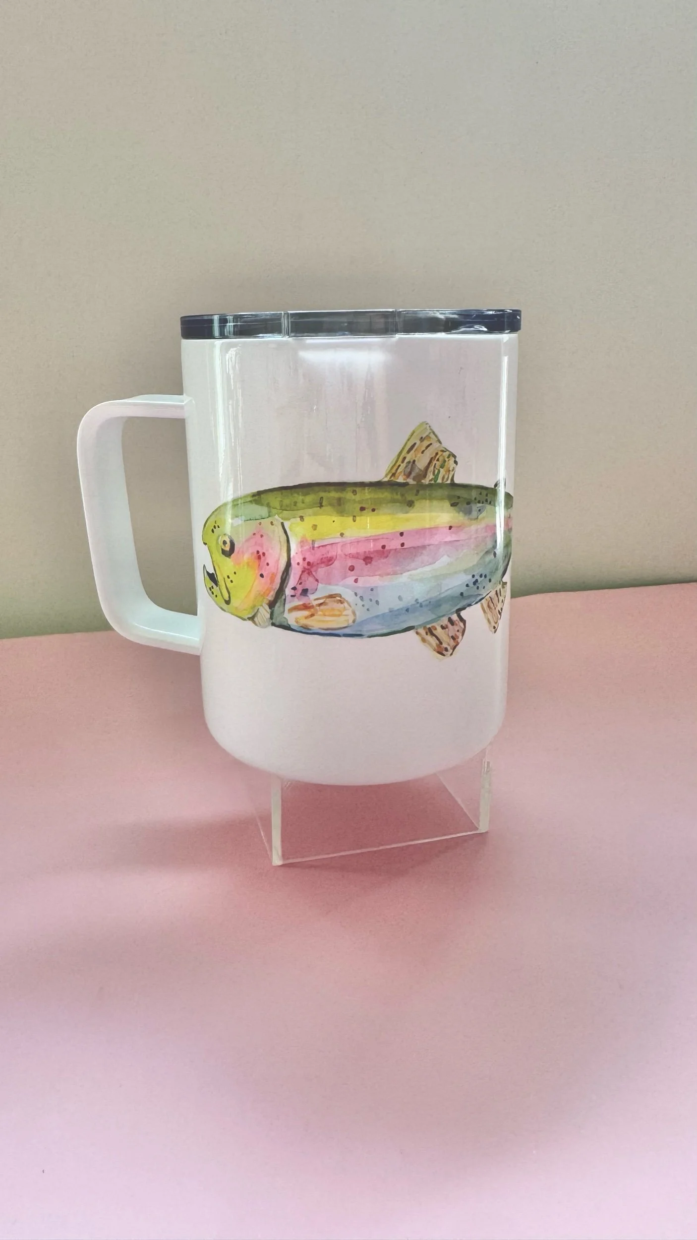 Rainbow Trout Travel Mug