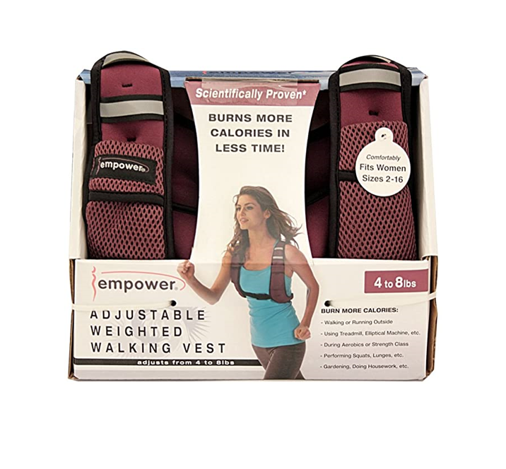 Empower Adjustable Weighted Walking Vest — Western Fitness Equipment